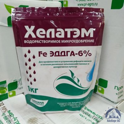 Удобрение ХЕЛАТЭМ Fe 6 Fe EDDHA (ЭДДГА) 6 % купить в Когалыме