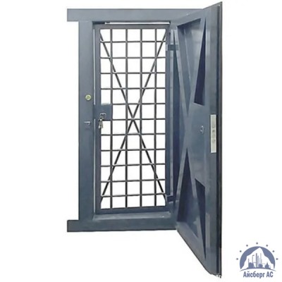 Дверь решётчатая металлическая 900х2100 мм купить в Когалыме