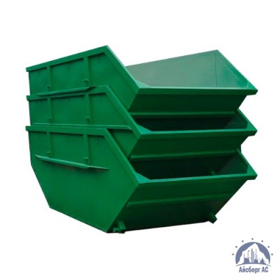 Бункер накопитель 8 м3 – мусорный контейнер “лодочка” купить в Когалыме